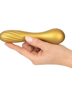 Vibrator Flexible Swirl in gold