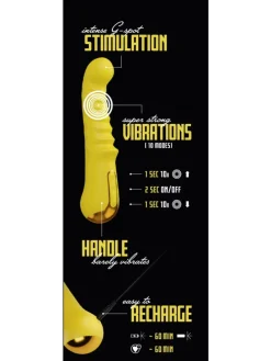 Vibrator G-Spot Vibrator in gelb