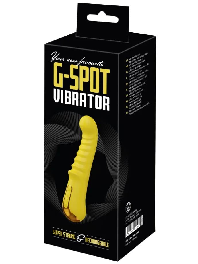 Vibrator G-Spot Vibrator in gelb