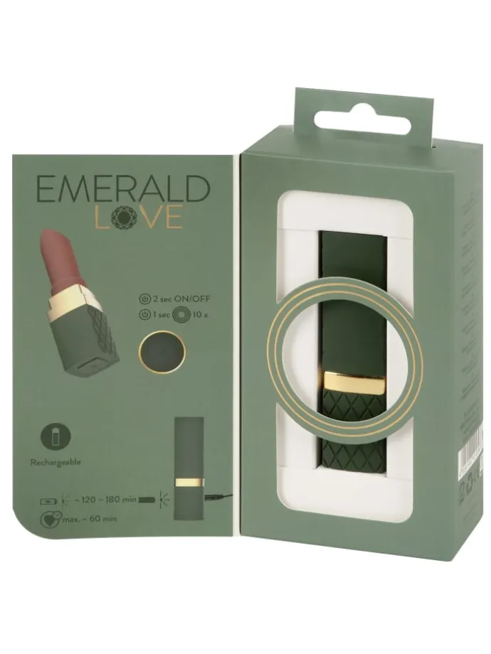 Vibrator Luxurious Lipstick Vibrator in grün