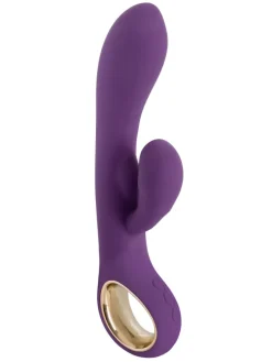 Vibrator mit Klitorisreizer Rabbit Vibrator Petit in lila
