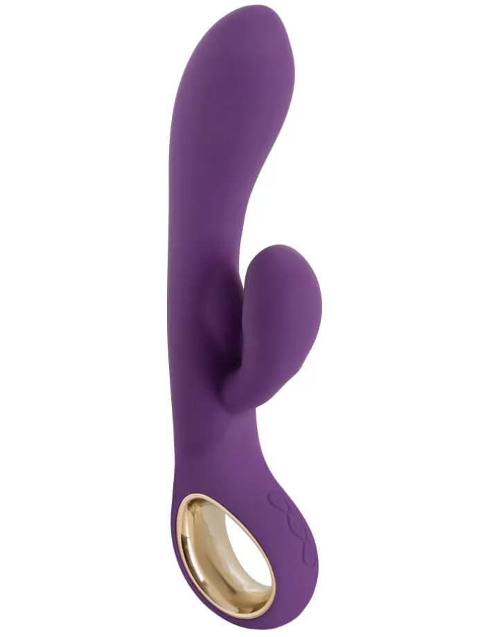 Vibrator mit Klitorisreizer Rabbit Vibrator Petit in lila