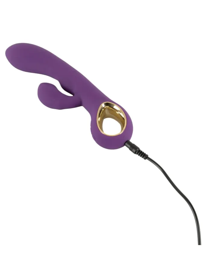 Vibrator mit Klitorisreizer Rabbit Vibrator Petit in lila