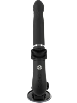 Vibrator mit Stoßfunktion RC Fucking Machine 2.0 in schwarz