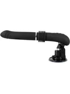 Vibrator mit Stoßfunktion RC Fucking Machine 2.0 in schwarz