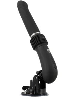Vibrator mit Stoßfunktion RC Fucking Machine 2.0 in schwarz