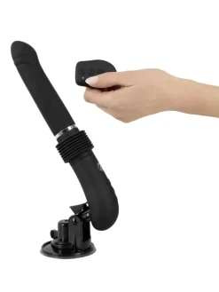 Vibrator mit Stoßfunktion RC Fucking Machine 2.0 in schwarz