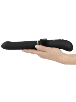 Vibrator mit Stoßfunktion RC Fucking Machine 2.0 in schwarz