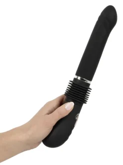 Vibrator mit Stoßfunktion RC Fucking Machine 2.0 in schwarz