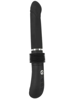 Vibrator mit Stoßfunktion RC Fucking Machine 2.0 in schwarz