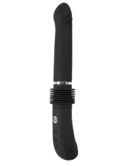 Vibrator mit Stoßfunktion RC Fucking Machine 2.0 in schwarz