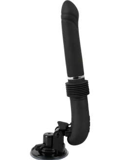 Vibrator mit Stoßfunktion RC Fucking Machine 2.0 in schwarz
