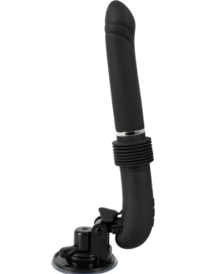 Vibrator mit Stoßfunktion RC Fucking Machine 2.0 in schwarz