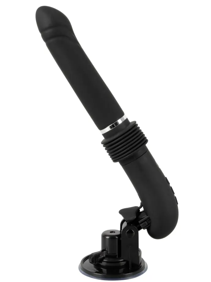 Vibrator mit Stoßfunktion RC Fucking Machine 2.0 in schwarz
