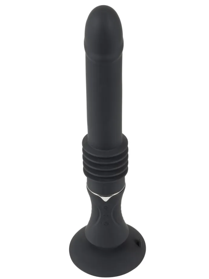 Vibrator mit Stoßfunktion Portable Fucking Machine in schwarz
