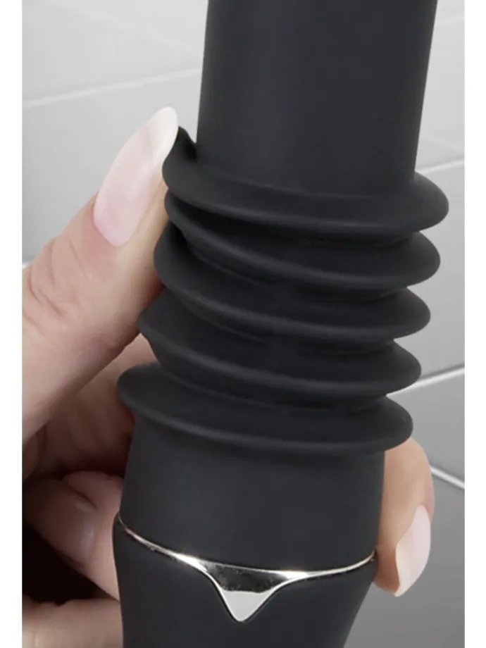 Vibrator mit Stoßfunktion Portable Fucking Machine in schwarz