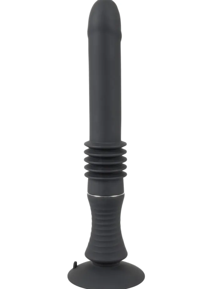 Vibrator mit Stoßfunktion Portable Fucking Machine in schwarz