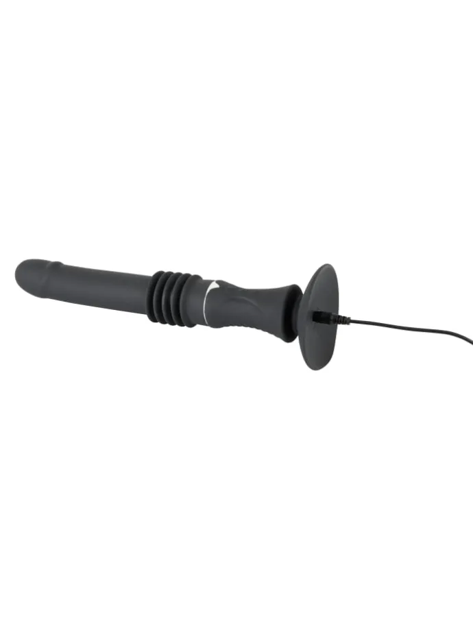 Vibrator mit Stoßfunktion Portable Fucking Machine in schwarz