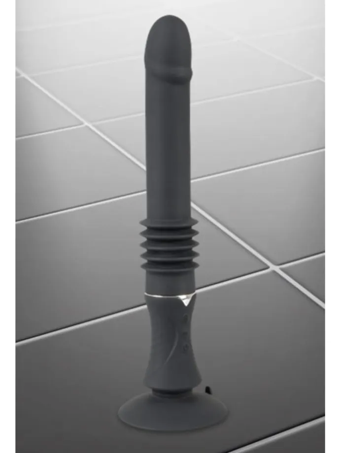 Vibrator mit Stoßfunktion Portable Fucking Machine in schwarz
