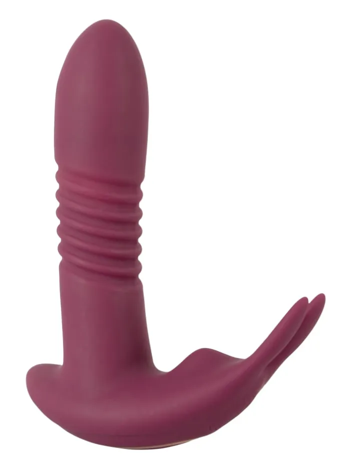 Vibrator RC Hands-free 3 Function Vibrator in rot