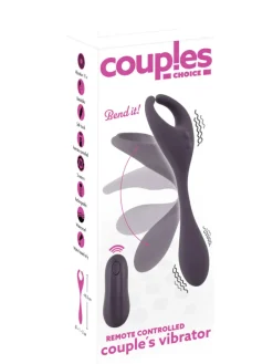 Vibrator Remote Controlled Couple's Vibrator in lila