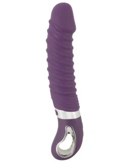 Vibrator Warming Soft Vibrator in lila