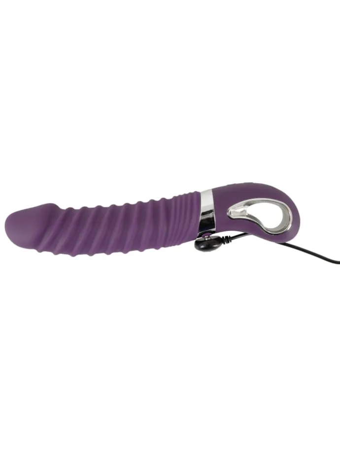 Vibrator Warming Soft Vibrator in lila