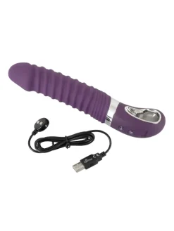 Vibrator Warming Soft Vibrator in lila