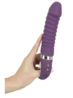 Vibrator Warming Soft Vibrator in lila