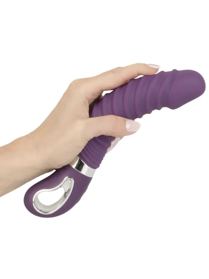 Vibrator Warming Soft Vibrator in lila