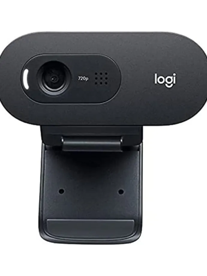 Vielseitige Büro-Webcam mit 720p Auflösung und Rauschunterdrückung in Schwarz