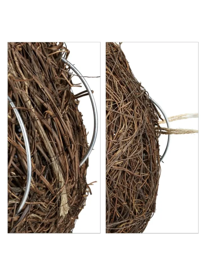Vogelnest "Tropfen" in Natur