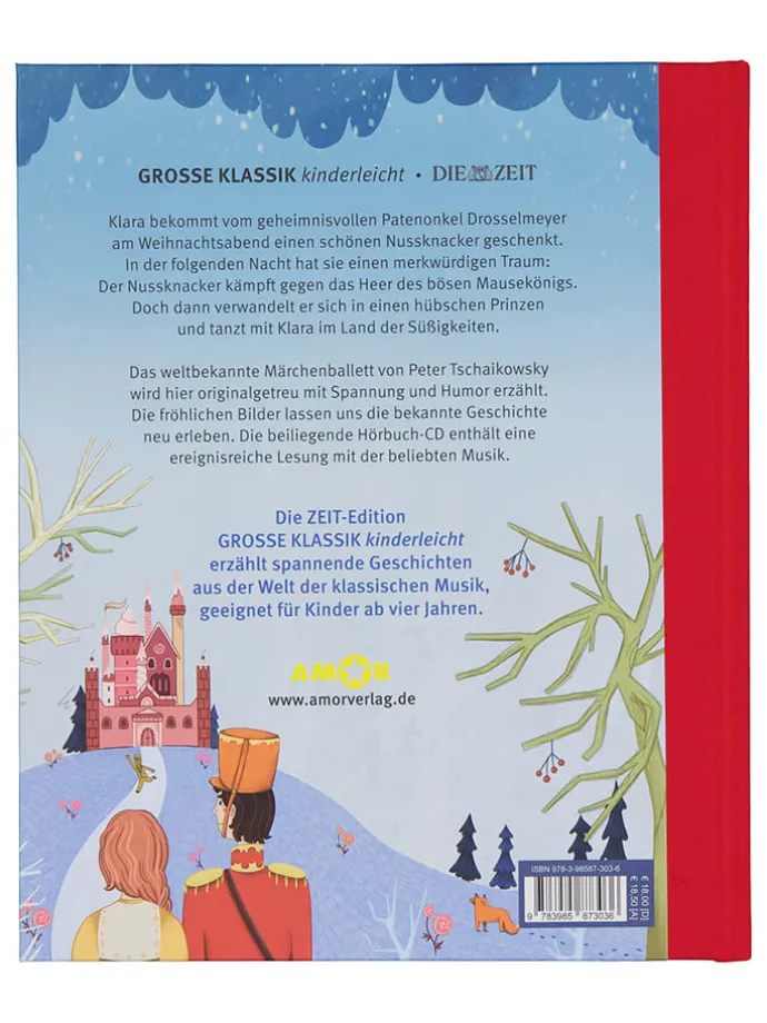 Vorlesebuch mit CD "Der Nussknacker. Ein zauberhaftes Ballet"