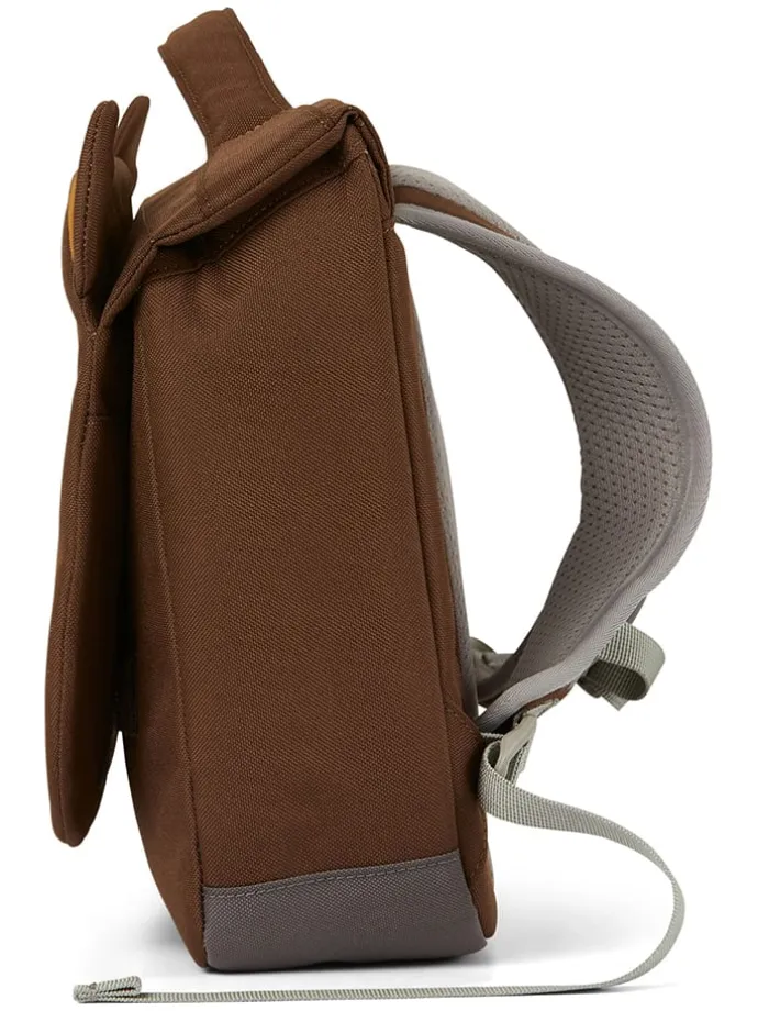 Vorschultasche "Affe" in Braun - (B)31,5 x (H)23,5 x (T)7 cm