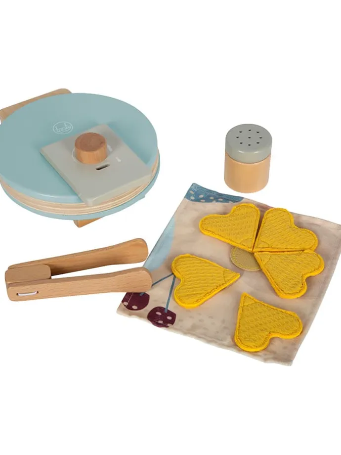 Waffeleisen-Set in Blau/ Gelb - ab 2 Jahren