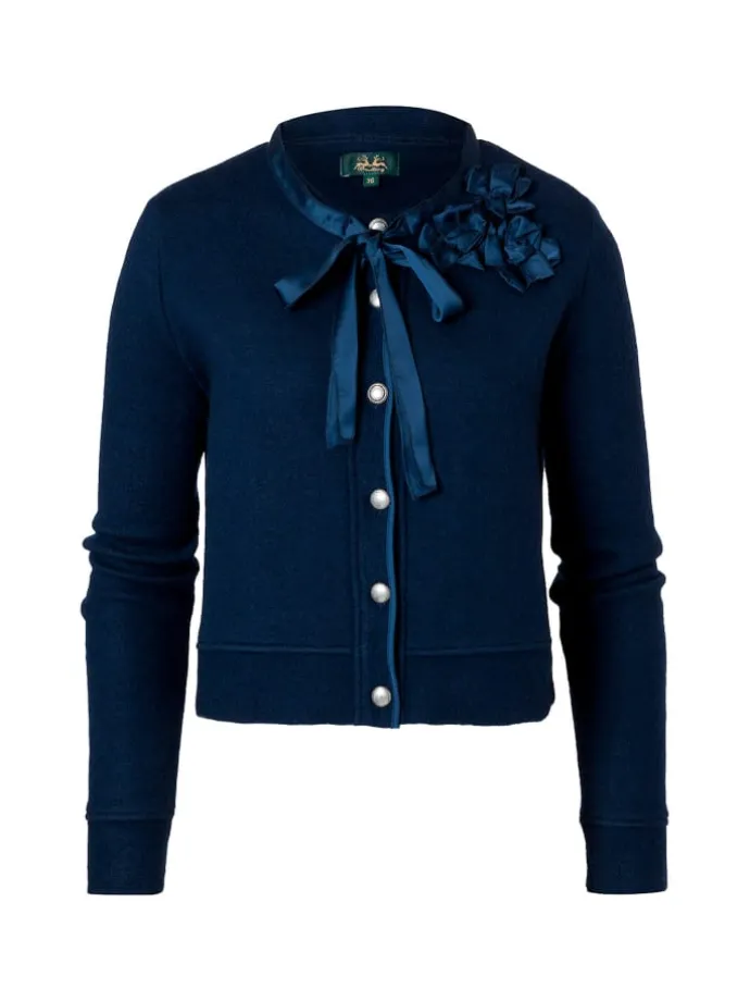 Walkjacke Olivia in Marine