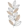Wanddekor in Schwarz/ Beige - (L)56 x (B)29 cm
