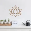 Wanddekor "Lotus Flower 1" - (B)43 x (H)50 cm