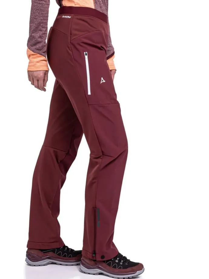 Wanderhose "Rinnen" in Bordeaux