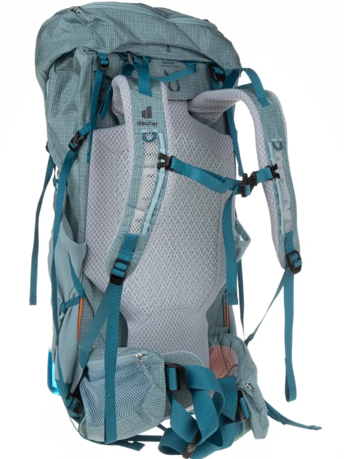 Wanderrucksack "Aircontact Core 45+5 SL" in Hellblau - (B)30 x (H)77 x (T)20 cm