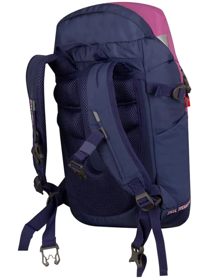 Wanderrucksack "Fjell Trekker 15" in Pink - (B)24 x (H)35 x (T)14 cm