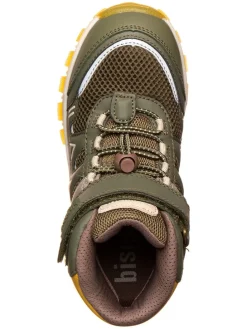 Wanderschuhe in Khaki/ Gelb