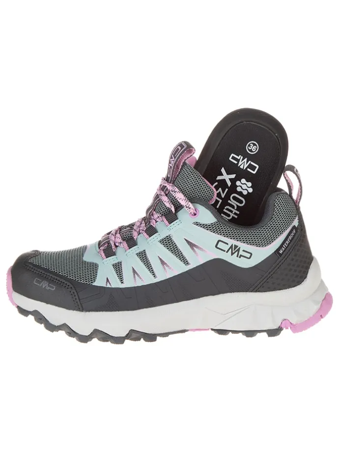 Wanderschuhe "Laky Fast" in Grau/ Lila/ Hellblau