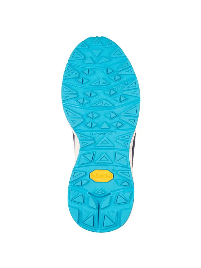 Wanderschuhe "Skarvan" in Blau/ Weiß/ Türkis