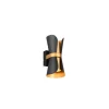 Wandleuchte COAT in Schwarz-Gold