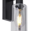 Wandleuchte "HADERA" in black