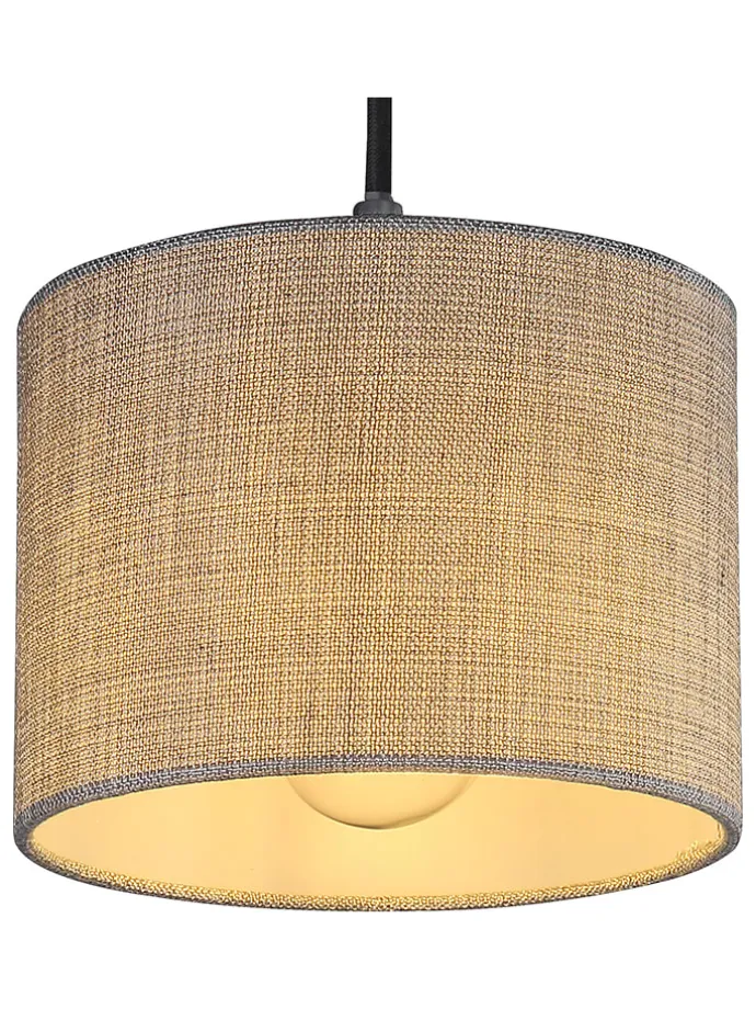 Wandleuchte in Beige - (B)18 x (H)33,5 cm