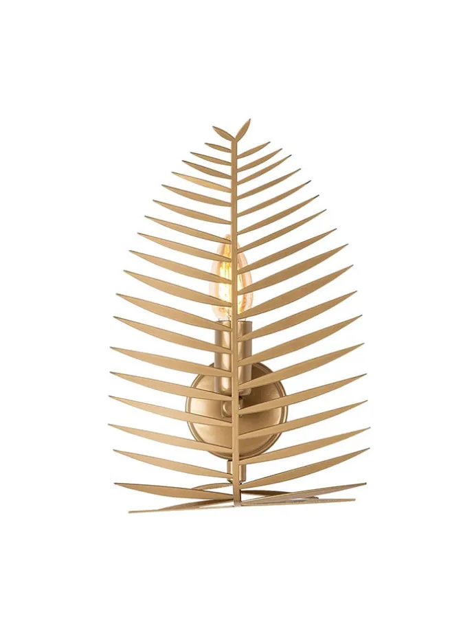Wandleuchte "Leaf" in Gold - (B)20 x (H)30 cm