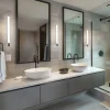 Wandleuchte PIERA in chrom