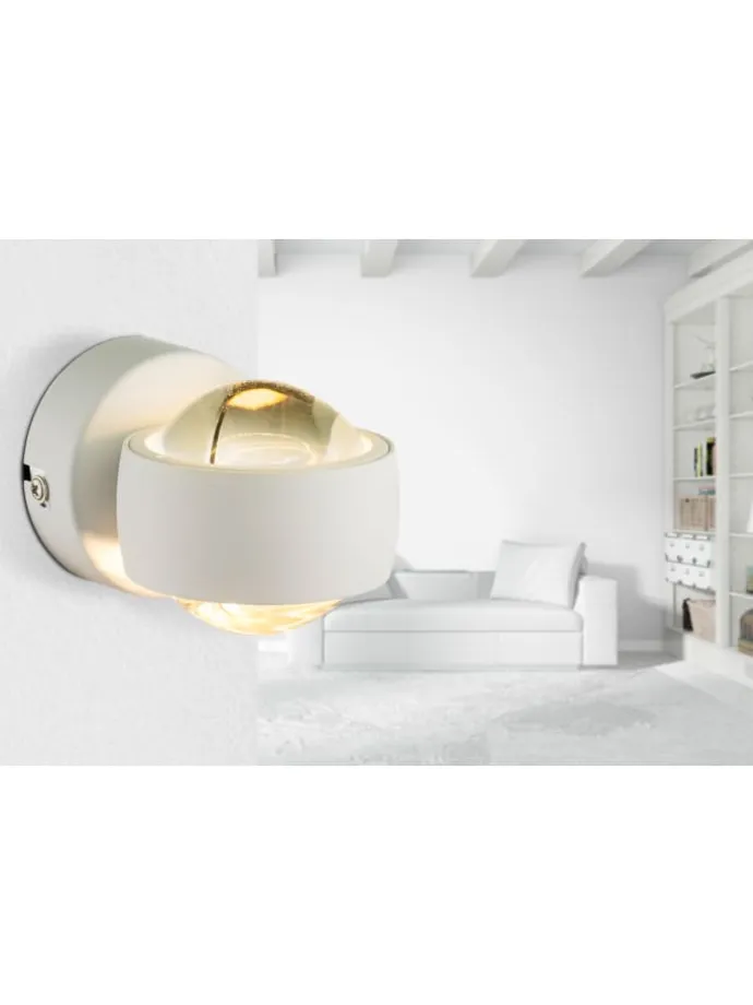 Wandleuchte "RANDI" in white